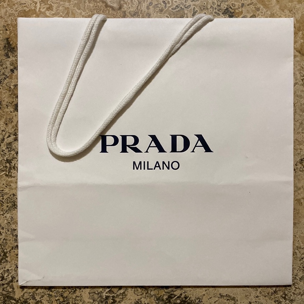 Prada gift bag